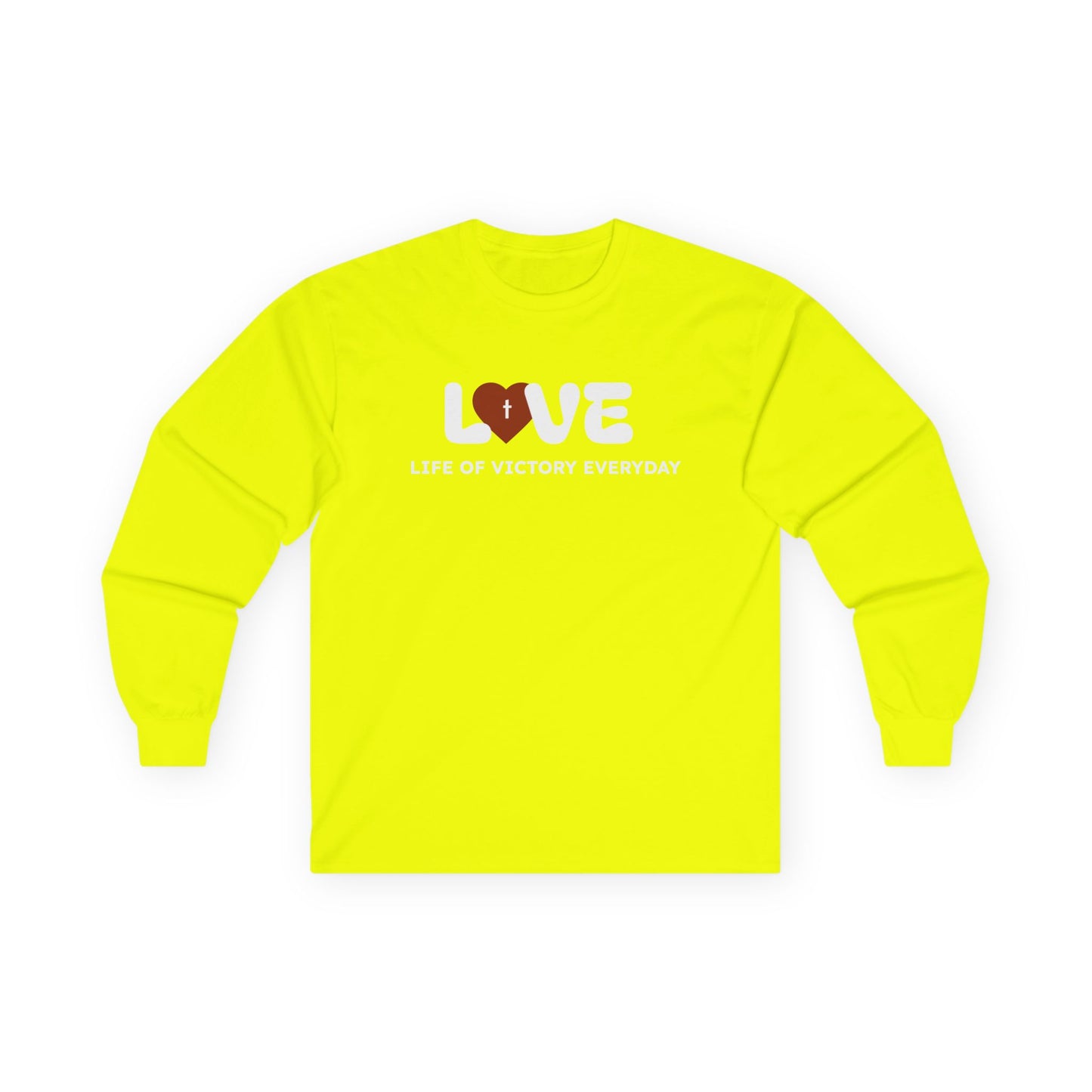 Inspirational Long Sleeve LOVE Tee