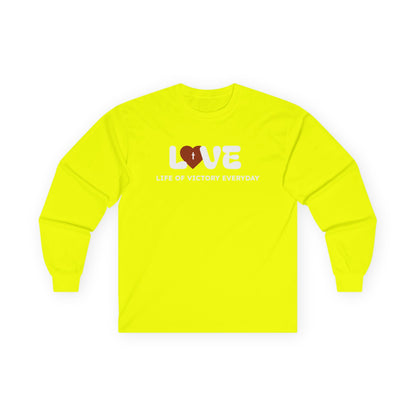 Inspirational Long Sleeve LOVE Tee