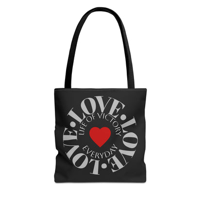 LOVE Brand Inspirational Tote Bag - Eco-Friendly Clubs/Church/School Tote