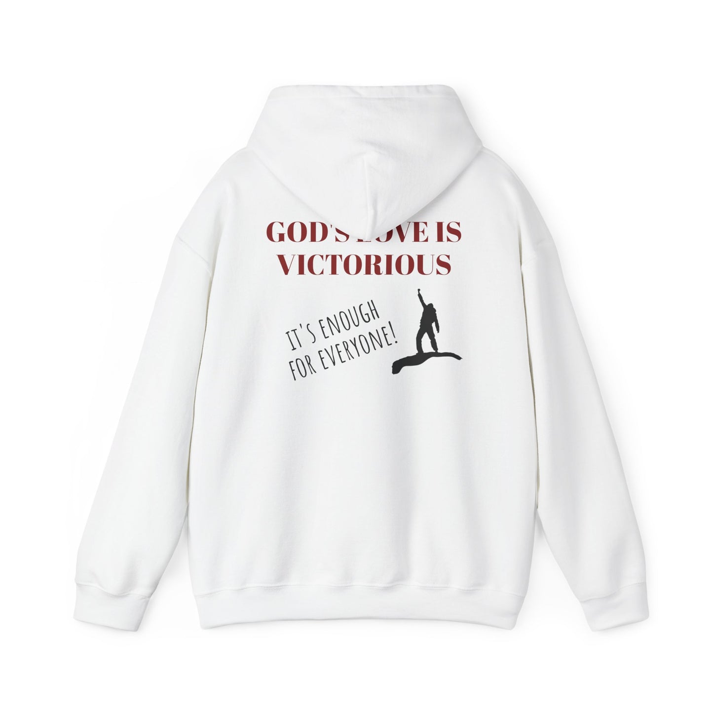 LOVE Unisex Heavy Blend™ Inspirational Hooded Sweatshirt