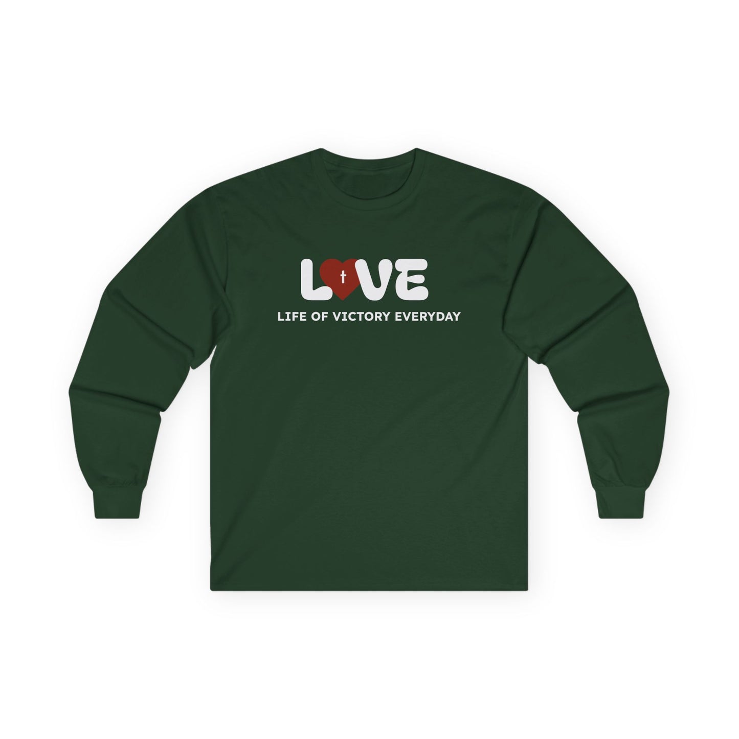 Inspirational Long Sleeve LOVE Tee