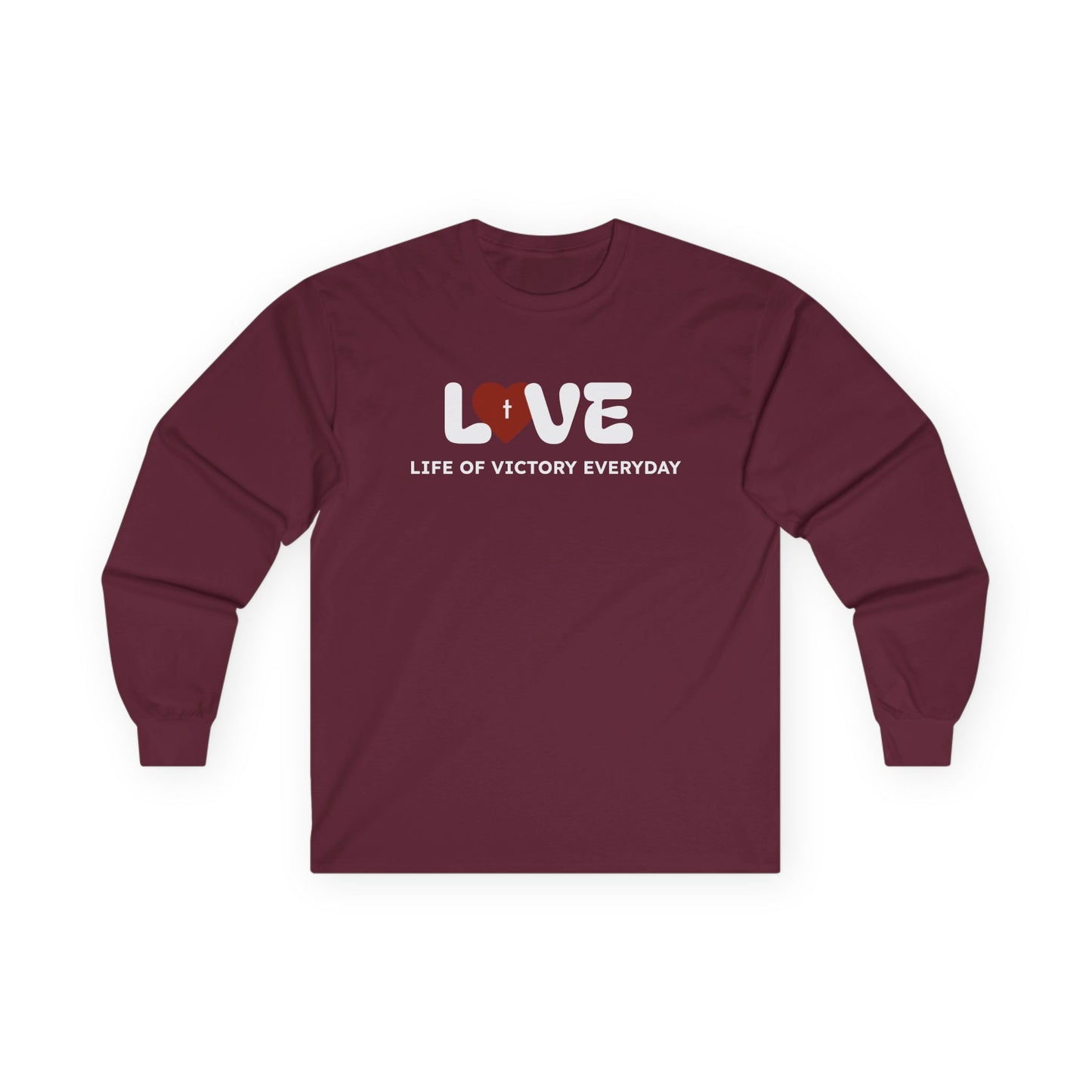Inspirational Long Sleeve LOVE Tee