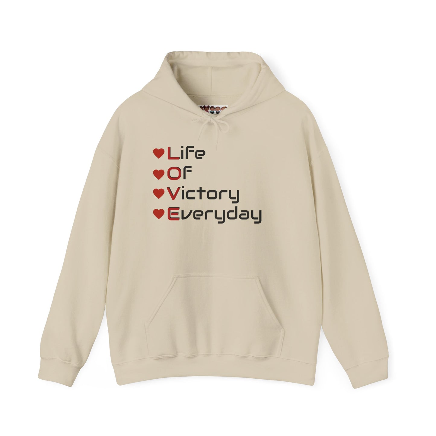 LOVE Unisex Heavy Blend™ Inspirational Hooded Sweatshirt