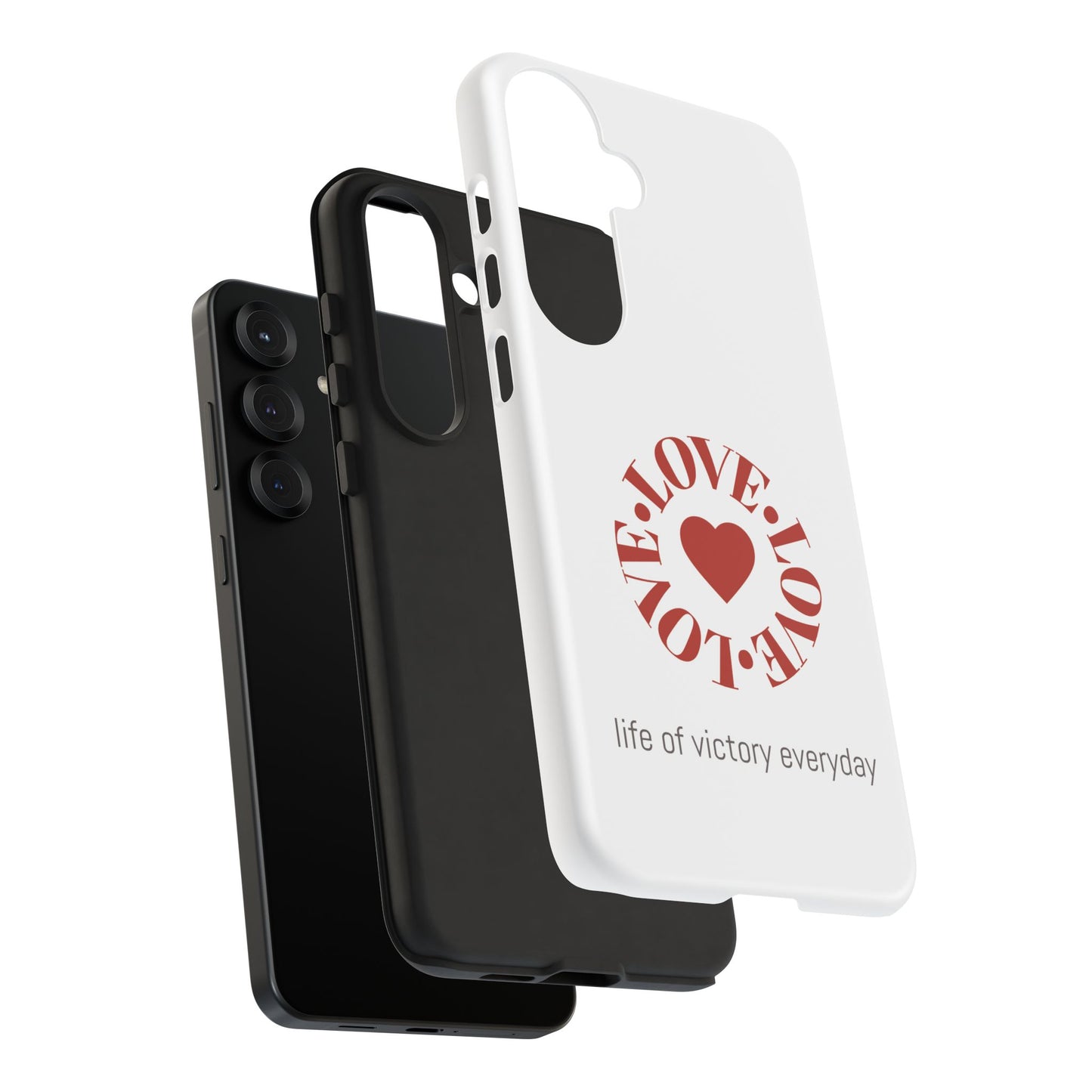 Inspirational LOVE Phone Tough Cases