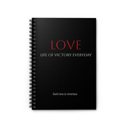 LOVE Brand Inspirational Spiral NOTEBOOK/JOURNAL