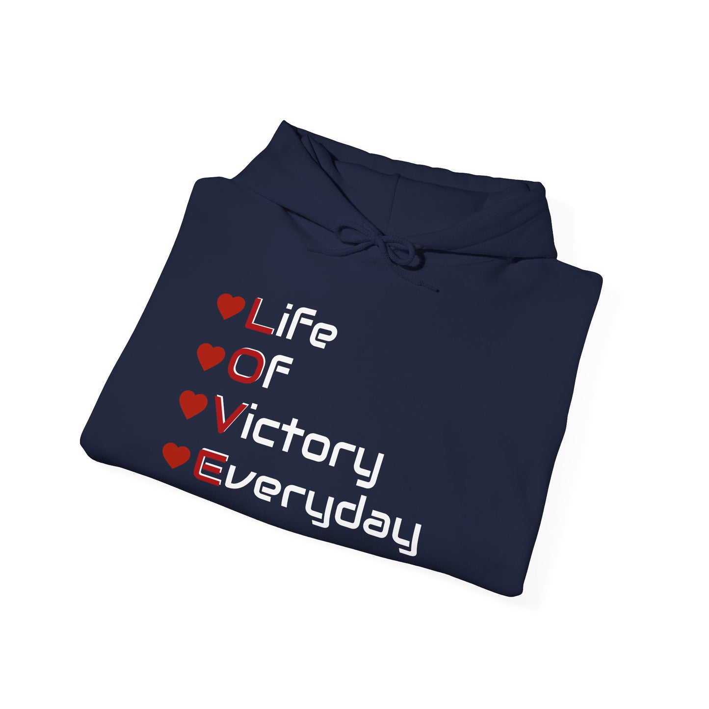 LOVE Unisex Heavy Blend™ Inspirational Hooded Sweatshirt