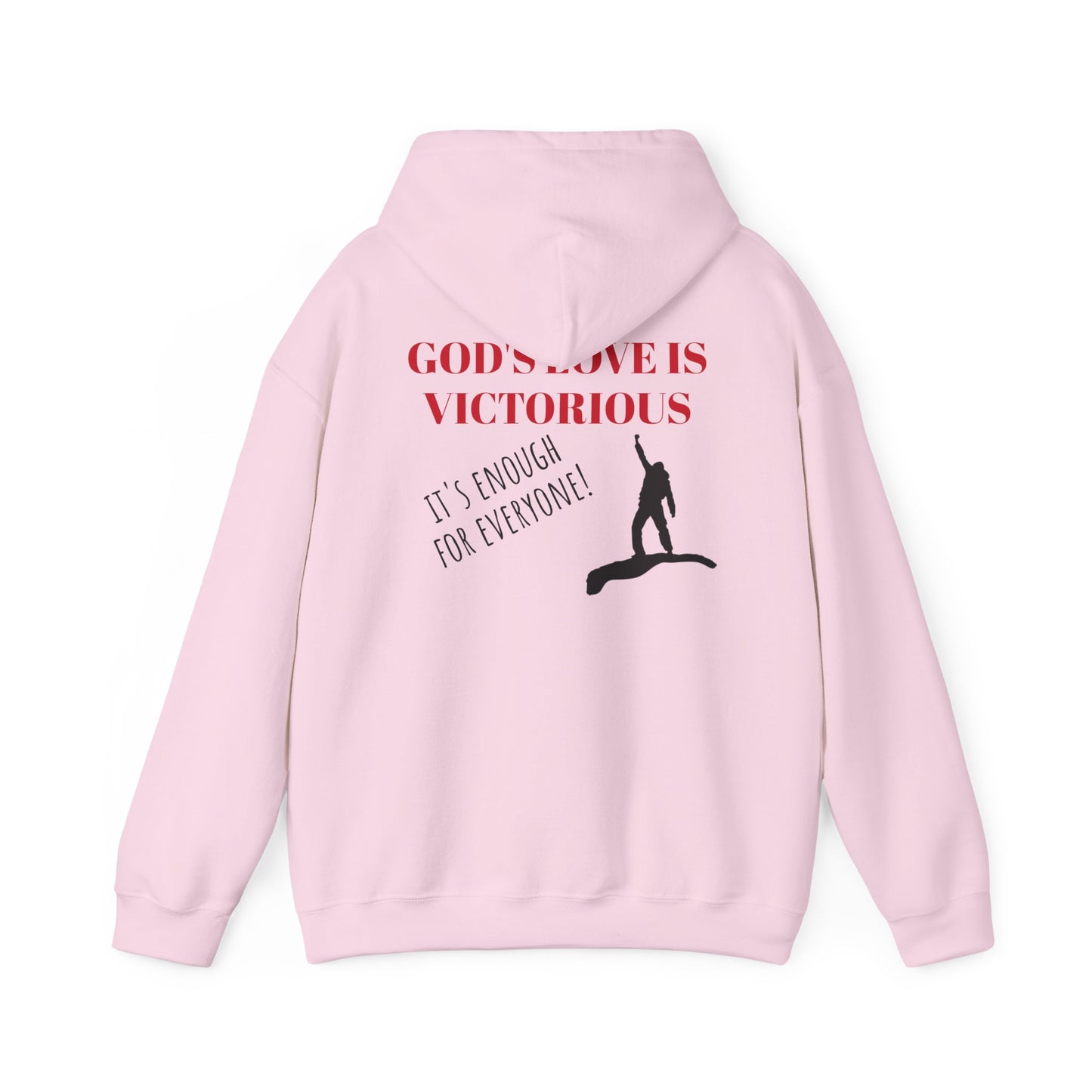 LOVE Unisex Heavy Blend™ Inspirational Hooded Sweatshirt