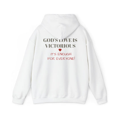 LOVE Brand Inspirational Hooded Sweatshirt - Unisex