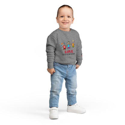 Toddler Sweatshirt | Cute Hand-Drawn Children Design
