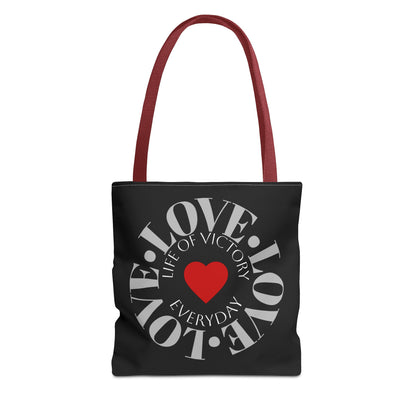 LOVE Brand Inspirational Tote Bag - Eco-Friendly Clubs/Church/School Tote