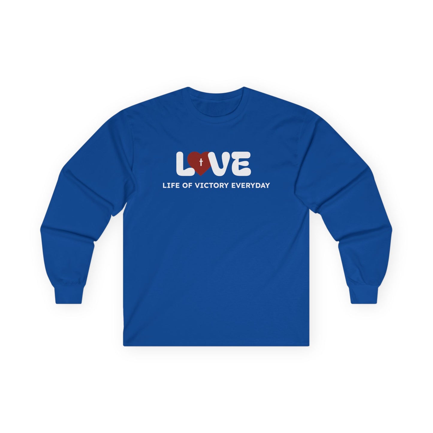 Inspirational Long Sleeve LOVE Tee