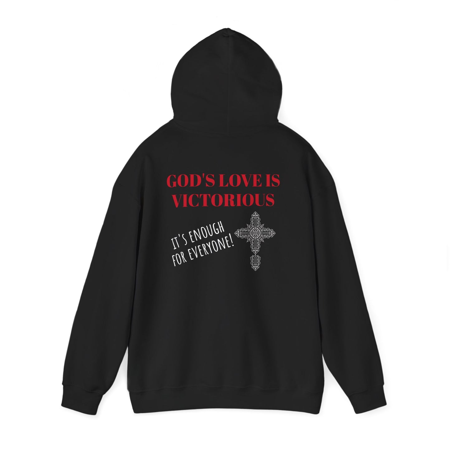LOVE Unisex Heavy Blend™ Inspirational Hooded Sweatshirt