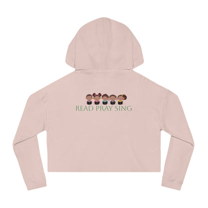 Cropped Inspirational Women's Hoodie