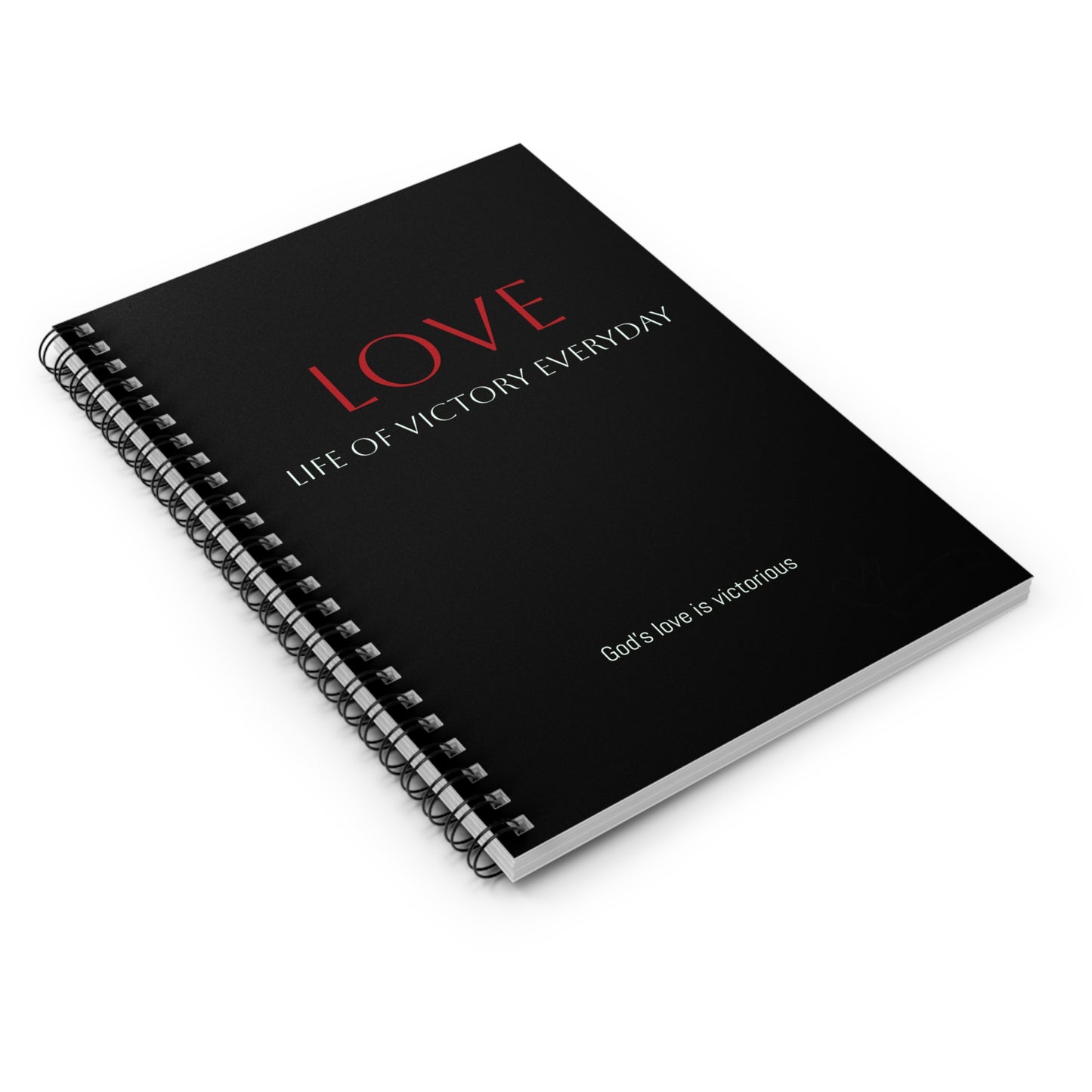 LOVE Brand Inspirational Spiral NOTEBOOK/JOURNAL