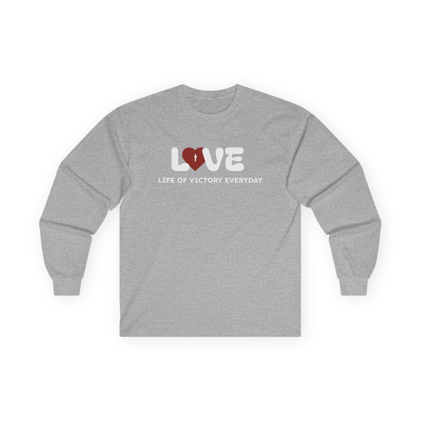 Inspirational Long Sleeve LOVE Tee