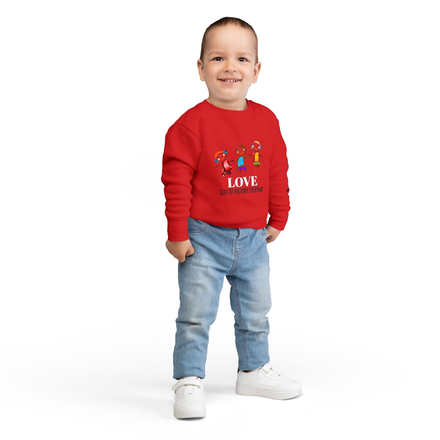 Toddler Sweatshirt | Cute Hand-Drawn Children Design
