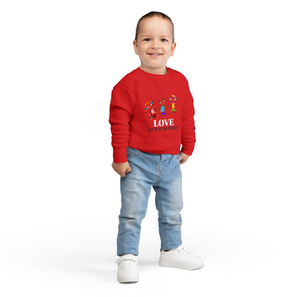 Toddler Sweatshirt | Cute Hand-Drawn Children Design