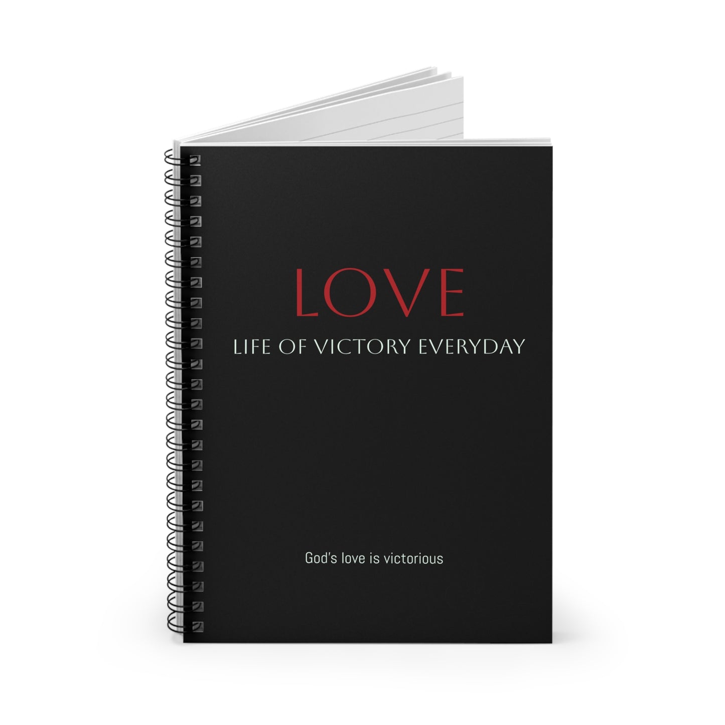LOVE Brand Inspirational Spiral NOTEBOOK/JOURNAL