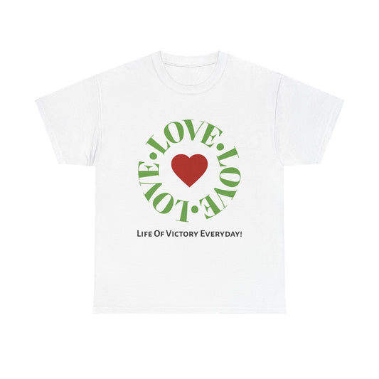 Inspirational Unisex Heavy Cotton Tee