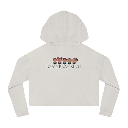 Cropped Inspirational Women's Hoodie