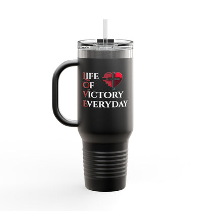 Travel Mug - LOVE: Life Of Victory Everyday, 40oz Insulated