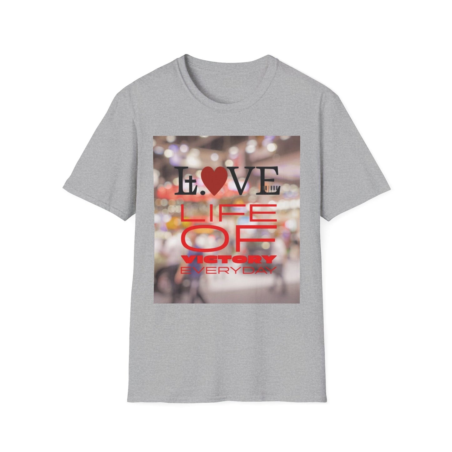 Vibrant Love Life Unisex T-Shirt, Cute Graphic Tee, Casual Wear, Gift for Friends, Everyday Fashion