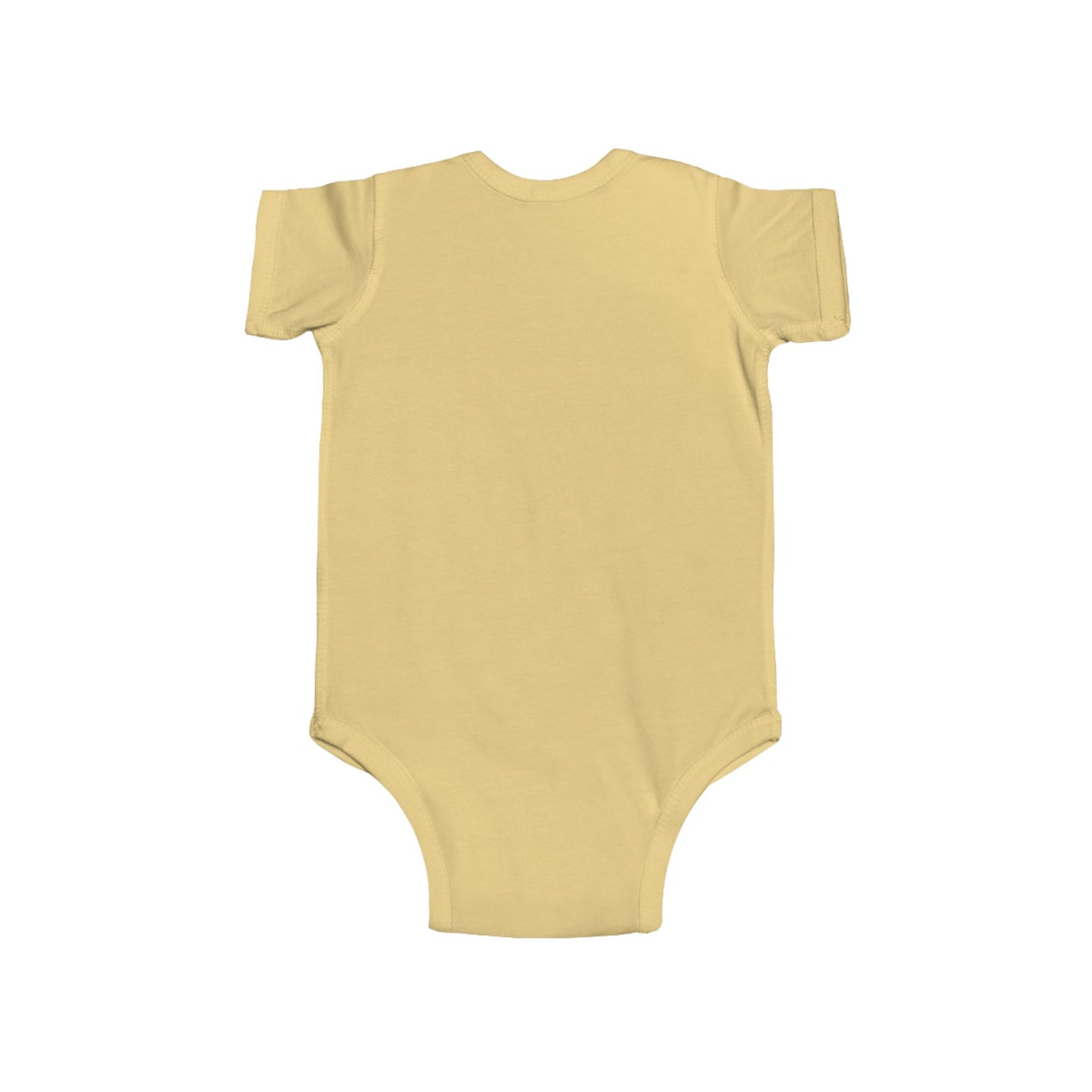 Infant Bodysuit - Blue 'LOVE' Circular Logo Long Sleeve Baby Onesie