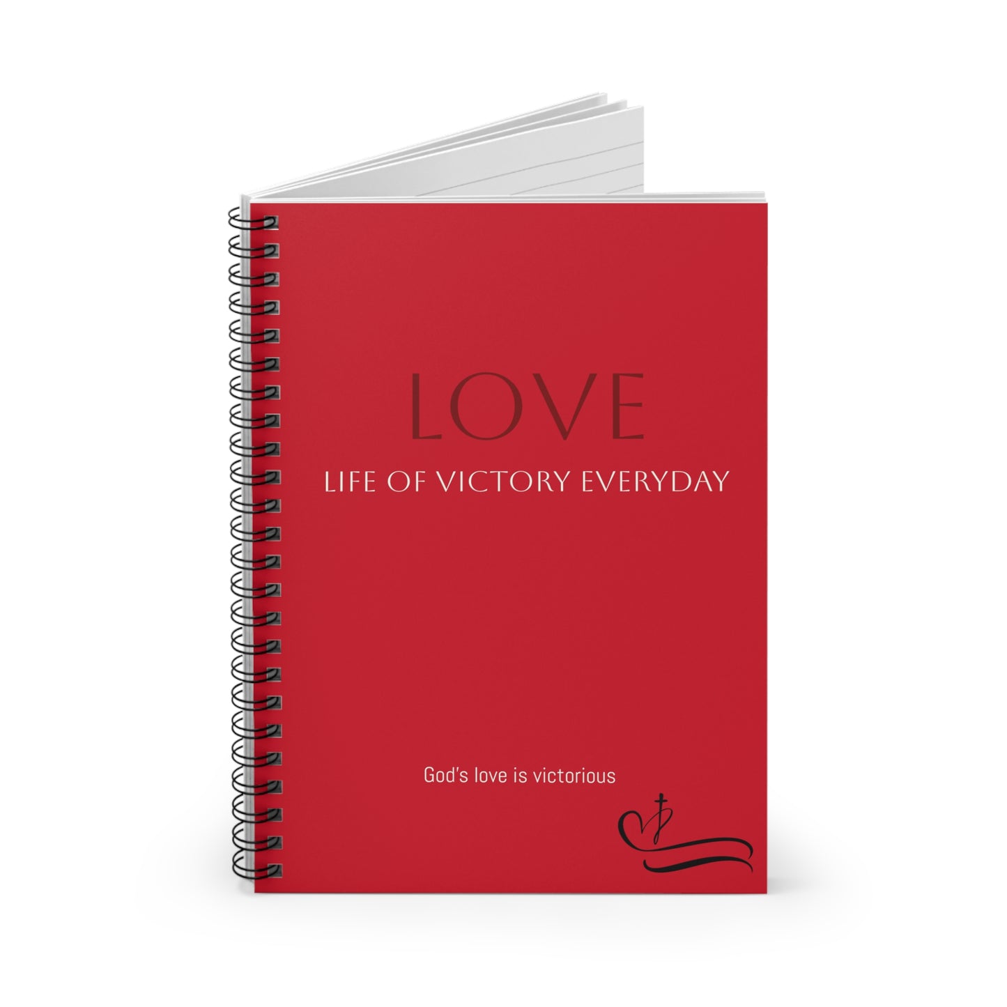 LOVE Brand Inspirational Spiral NOTEBOOK/JOURNAL