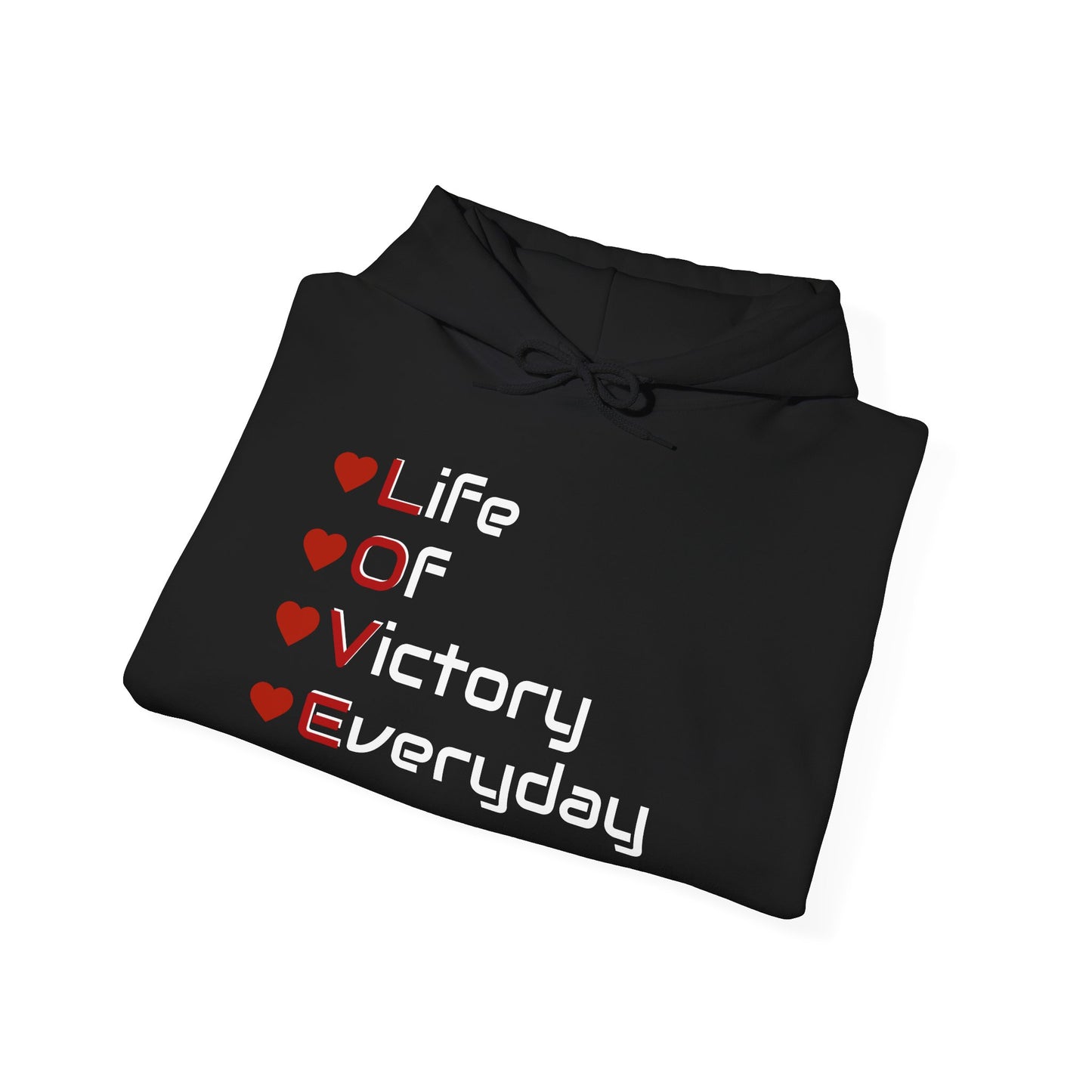LOVE Unisex Heavy Blend™ Inspirational Hooded Sweatshirt