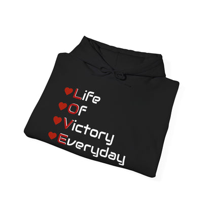 LOVE Unisex Heavy Blend™ Inspirational Hooded Sweatshirt