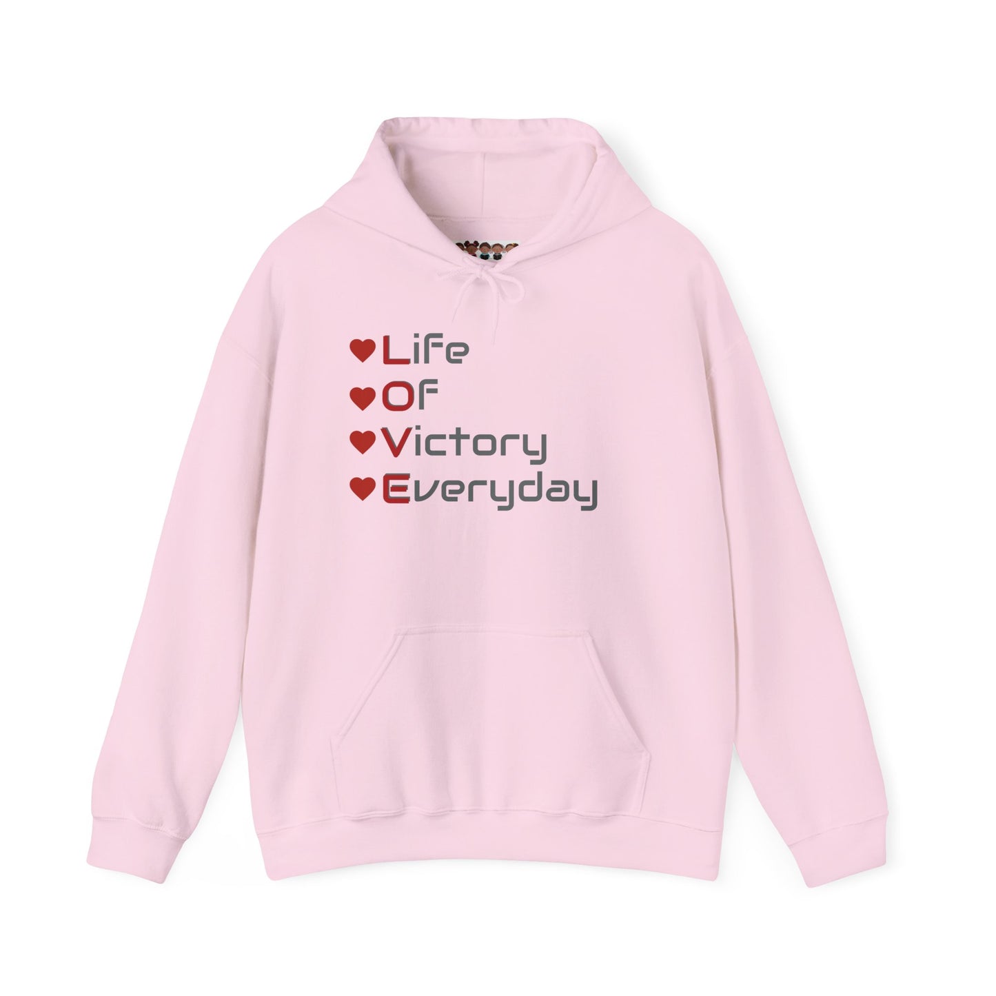 LOVE Unisex Heavy Blend™ Inspirational Hooded Sweatshirt