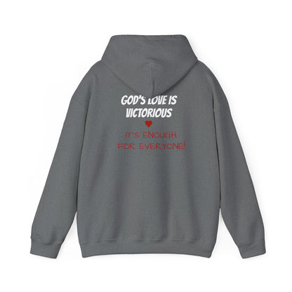 LOVE Brand Inspirational Hooded Sweatshirt - Unisex