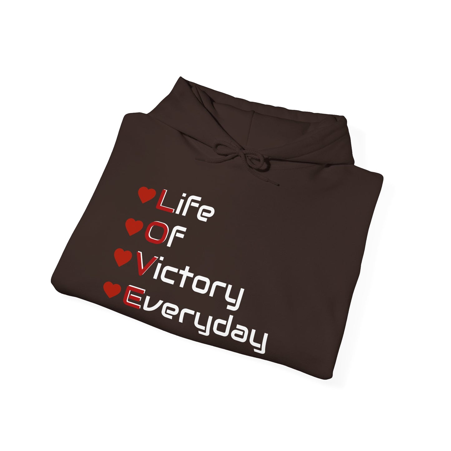 LOVE Unisex Heavy Blend™ Inspirational Hooded Sweatshirt