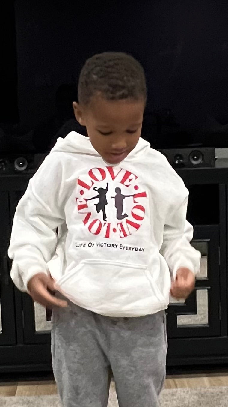 Inspirational LOVE Graphic Hoodie